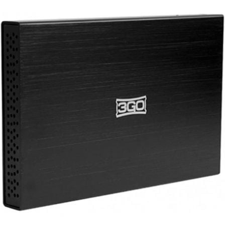 Caja Externa para Disco Duro de 2.5' 3GO HDD25BK12/ USB 2.0 Caja Externa para Disco Duro de 2.5' 3GO HDD25BK12/ USB 2.0