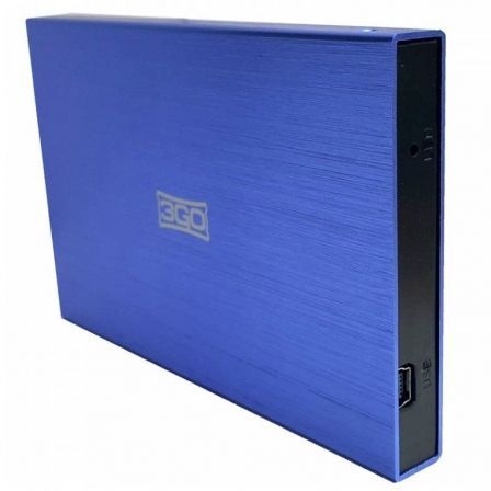 Caja Externa para Disco Duro de 2.5' 3GO HDD25BL13/ USB 2.0 Caja Externa para Disco Duro de 2.5' 3GO HDD25BL13/ USB 2.0