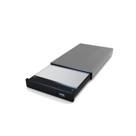 Caja Externa para Disco Duro de 2.5' 3GO HDD25GY21/ USB 2.0/ Sin Tornillos Caja Externa para Disco Duro de 2.5' 3GO HDD25GY21/ USB 2.0/ Sin Tornillos
