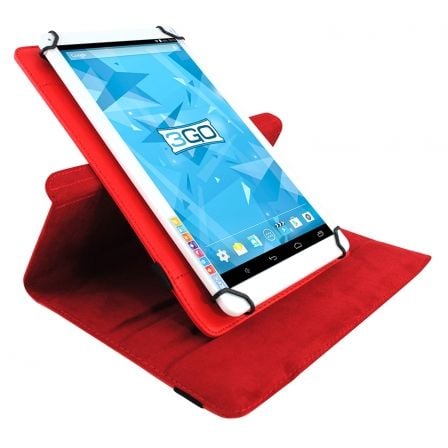 Funda 3GO CSGT15 Universal para Tablets de 10.1'/ Roja Funda 3GO CSGT15 Universal para Tablets de 10.1'/ Roja