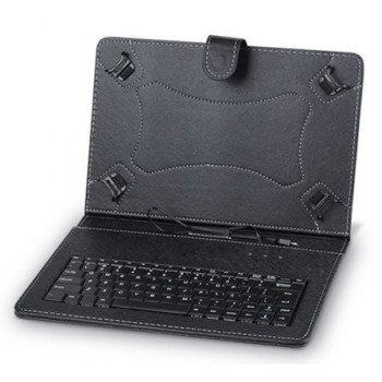 Funda con Teclado 3GO CSGT27 para Tablets de 10'/ Negra Funda con Teclado 3GO CSGT27 para Tablets de 10'/ Negra