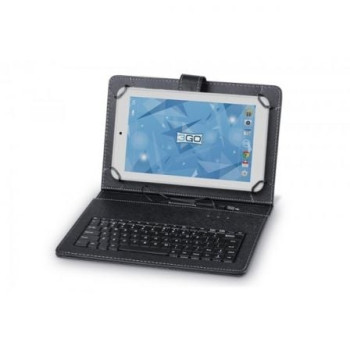 Funda con Teclado 3GO CSGT27 para Tablets de 10'/ Negra Funda con Teclado 3GO CSGT27 para Tablets de 10'/ Negra