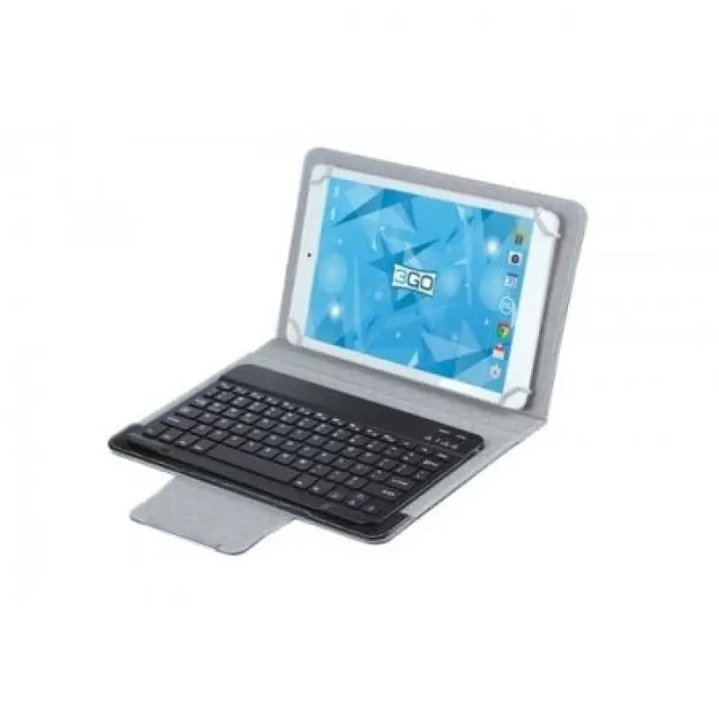Funda con Teclado 3GO CSGT28 para Tablets de 10'/ Negra y Gris Funda con Teclado 3GO CSGT28 para Tablets de 10'/ Negra y Gris