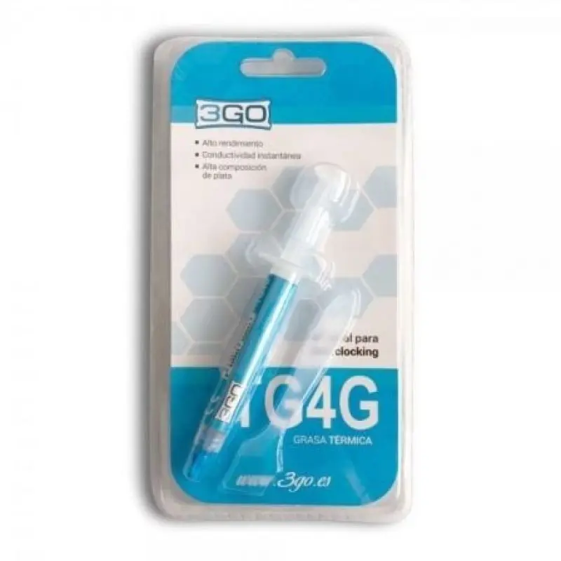 Pasta Térmica 3GO TG4G/ 4g Pasta Térmica 3GO TG4G/ 4g