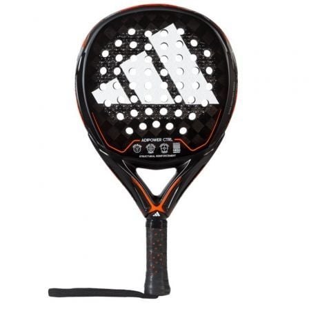 Pala de Pádel Adidas Adipower 3.2 Control/ Negra (Alex Ruiz) Pala de Pádel Adidas Adipower 3.2 Control/ Negra (Alex Ruiz)