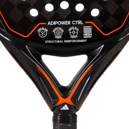 Pala de Pádel Adidas Adipower 3.2 Control/ Negra (Alex Ruiz) Pala de Pádel Adidas Adipower 3.2 Control/ Negra (Alex Ruiz)