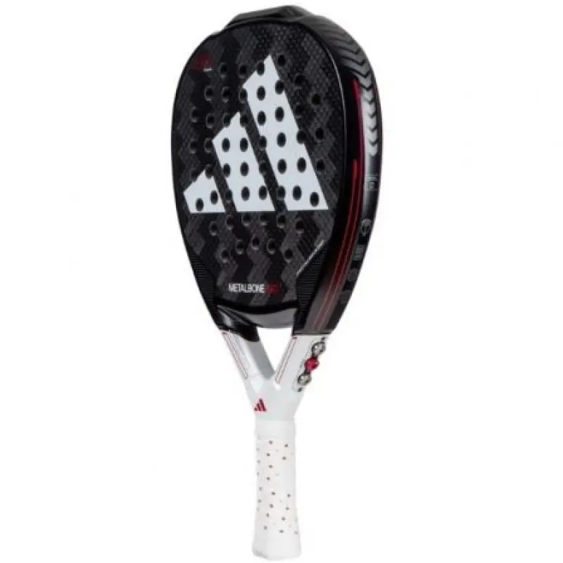 Pala de Pádel Adidas Metalbone HRD+ 2024/ Negra y Blanca (Ale Galan) Pala de Pádel Adidas Metalbone HRD+ 2024/ Negra y Blanca (Ale Galan)