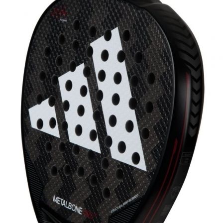 Pala de Pádel Adidas Metalbone HRD+ 2024/ Negra y Blanca (Ale Galan) Pala de Pádel Adidas Metalbone HRD+ 2024/ Negra y Blanca (Ale Galan)