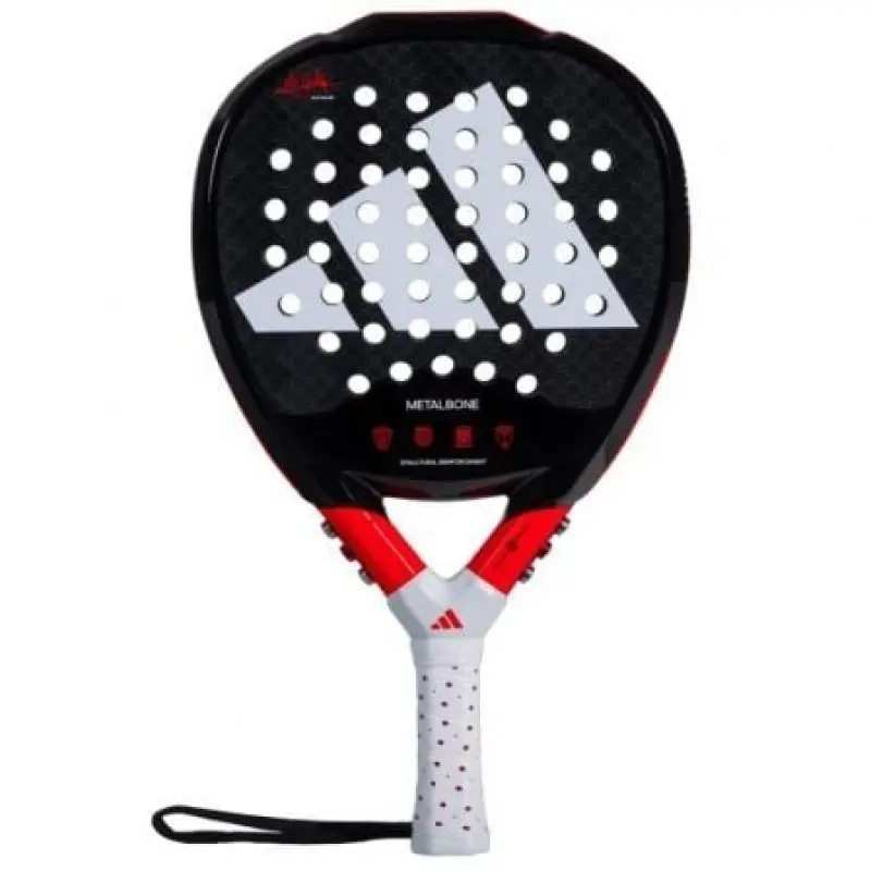 Pala de Pádel Adidas Metalbone 3.2 2023/ Negra y Blanca (Ale Galan) Pala de Pádel Adidas Metalbone 3.2 2023/ Negra y Blanca (Ale Galan)