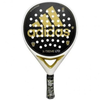 Pala de Pádel Adidas Pala Adidas X-Treme/ Blanco y Oro Pala de Pádel Adidas Pala Adidas X-Treme/ Blanco y Oro