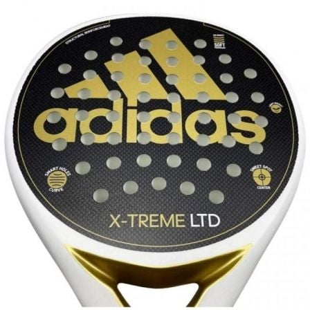 Pala de Pádel Adidas Pala Adidas X-Treme/ Blanco y Oro Pala de Pádel Adidas Pala Adidas X-Treme/ Blanco y Oro