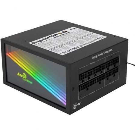 Fuente de Alimentación Aerocool Mirage Gold 650M/ 650W/ Ventilador 12cm/ 80 Plus Gold Fuente de Alimentación Aerocool Mirage Gold 650M/ 650W/ Ventilador 12cm/ 80 Plus Gold