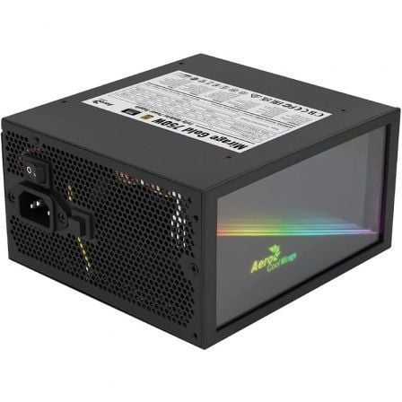 Fuente de Alimentación Aerocool Mirage Gold 750/ 750W/ Ventilador 12cm/ 80 Plus Gold Fuente de Alimentación Aerocool Mirage Gold 750/ 750W/ Ventilador 12cm/ 80 Plus Gold