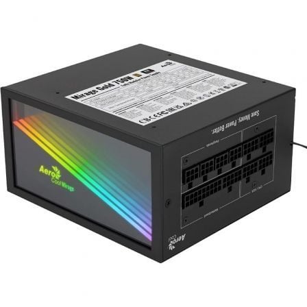 Fuente de Alimentación Aerocool Mirage Gold 750M/ 750W/ Ventilador 12cm/ 80 Plus Gold Fuente de Alimentación Aerocool Mirage Gold 750M/ 750W/ Ventilador 12cm/ 80 Plus Gold