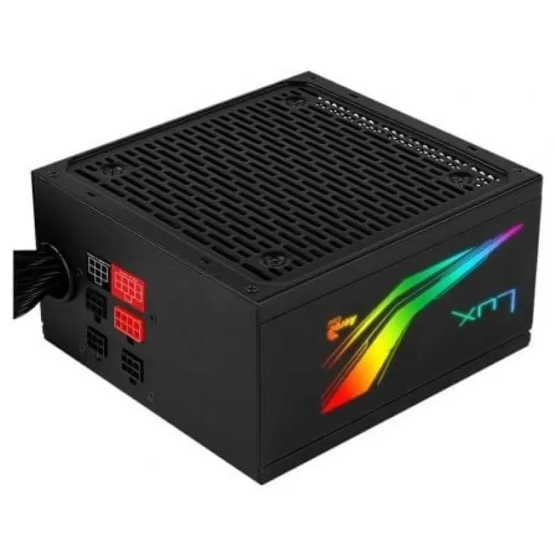 Fuente de Alimentación Aerocool LUX RGB 550M/ 550W/ Ventilador 12cm/ 80 Plus Bronze Fuente de Alimentación Aerocool LUX RGB 550M/ 550W/ Ventilador 12cm/ 80 Plus Bronze