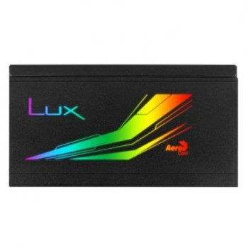 Fuente de Alimentación Aerocool LUX RGB 550M/ 550W/ Ventilador 12cm/ 80 Plus Bronze Fuente de Alimentación Aerocool LUX RGB 550M/ 550W/ Ventilador 12cm/ 80 Plus Bronze