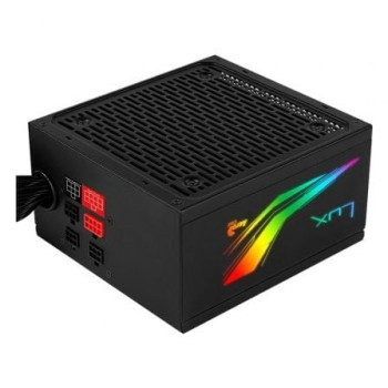 Fuente de Alimentación Aerocool LUX RGB 750M/ 750W/ Ventilador 12cm/ 80 Plus Bronze Fuente de Alimentación Aerocool LUX RGB 750M/ 750W/ Ventilador 12cm/ 80 Plus Bronze