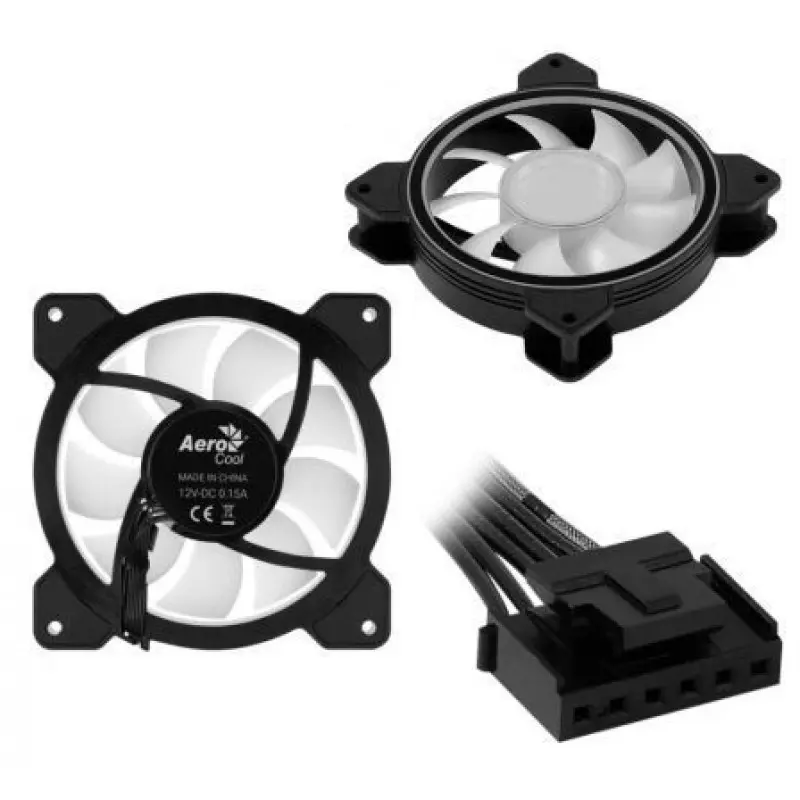 Ventilador Aerocool Mirage 12 ARGB/ 12cm Ventilador Aerocool Mirage 12 ARGB/ 12cm