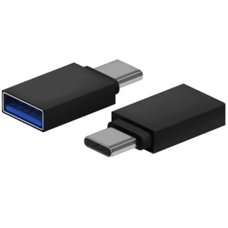 Adaptador USB 3.2 Aisens A108-0717/ USB Hembra - USB Tipo-C Macho/ Negro Adaptador USB 3.2 Aisens A108-0717/ USB Hembra - USB Tipo-C Macho/ Negro