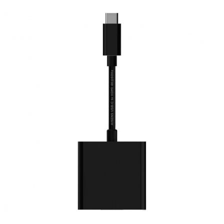 Conversor HDMI 4K 60Hz Aisens A109-0344/ HDMI Hembra - USB Tipo-C Macho/ 15cm/ Negro Conversor HDMI 4K 60Hz Aisens A109-0344/ HDMI Hembra - USB Tipo-C Macho/ 15cm/ Negro