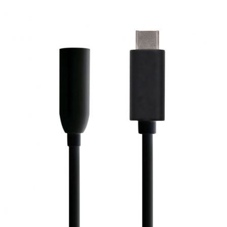 Conversor Jack 384 KHz Aisens A109-0348/ USB Tipo-C Macho - Jack 3.5 Hembra Conversor Jack 384 KHz Aisens A109-0348/ USB Tipo-C Macho - Jack 3.5 Hembra