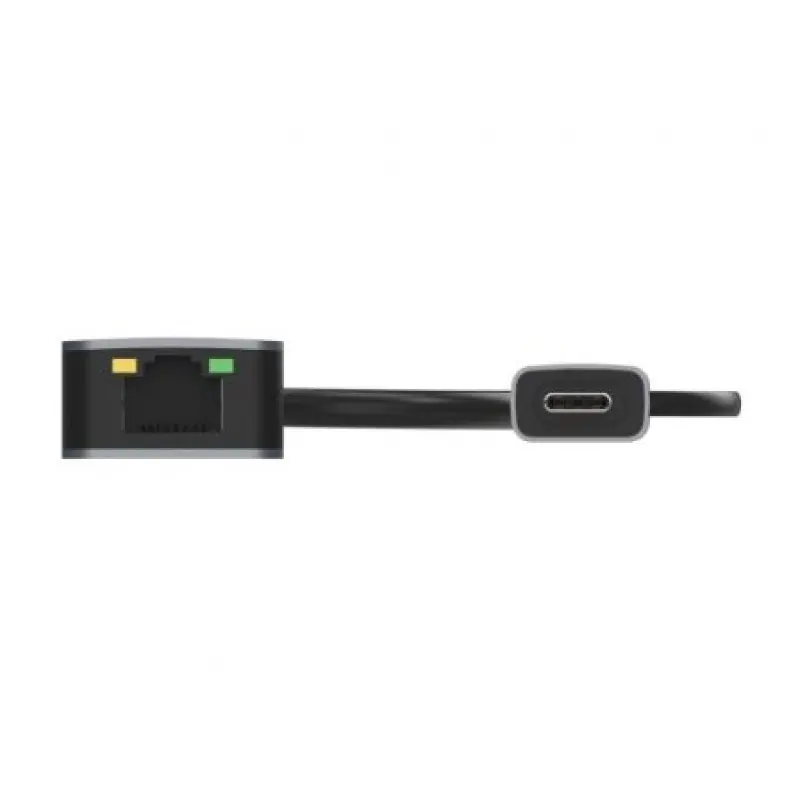 Adaptador USB 3.2 Gen1 Aisens A109-0710/ USB Macho - USB Tipo-C Macho - RJ45 Hembra/ 2500Mbps/ 15cm/ Gris Adaptador USB 3.2 Gen1 Aisens A109-0710/ USB Macho - USB Tipo-C Macho - RJ45 Hembra/ 2500Mbps/ 15cm/ Gris