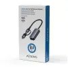 Adaptador USB 3.2 Gen1 Aisens A109-0710/ USB Macho - USB Tipo-C Macho - RJ45 Hembra/ 2500Mbps/ 15cm/ Gris Adaptador USB 3.2 Gen1 Aisens A109-0710/ USB Macho - USB Tipo-C Macho - RJ45 Hembra/ 2500Mbps/ 15cm/ Gris