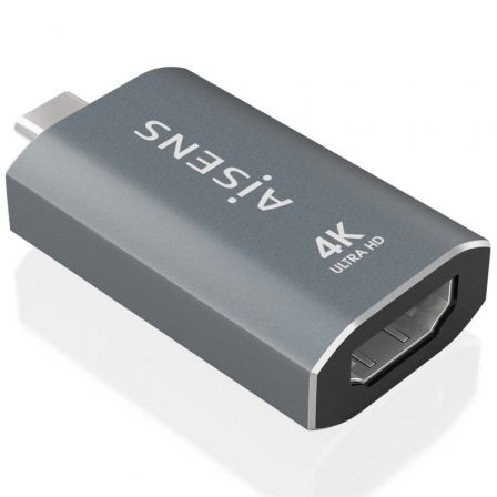 Adaptador USB Tipo-C Aisens A109-0862/ USB Tipo-C Macho/ HDMI 4K Hembra Adaptador USB Tipo-C Aisens A109-0862/ USB Tipo-C Macho/ HDMI 4K Hembra