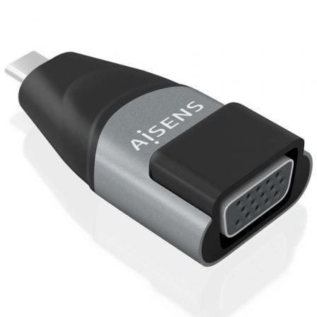 Adaptador USB Tipo-C Aisens A109-0863/ USB Tipo-C Macho/ VGA Hembra Adaptador USB Tipo-C Aisens A109-0863/ USB Tipo-C Macho/ VGA Hembra