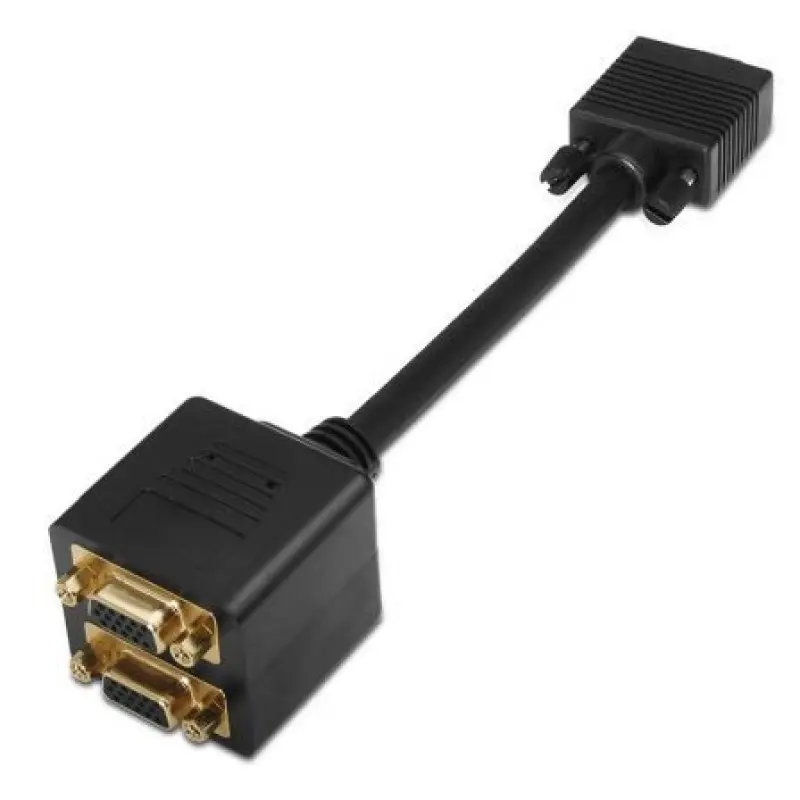 Duplicador SVGA Aisens A113-0080/ VGA Macho - 2x VGA Hembra Duplicador SVGA Aisens A113-0080/ VGA Macho - 2x VGA Hembra