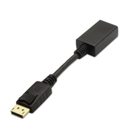 Conversor Aisens A125-0134/ DisplayPort Macho - HDMI Hembra/ 15cm/ Negro Conversor Aisens A125-0134/ DisplayPort Macho - HDMI Hembra/ 15cm/ Negro