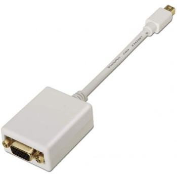 Conversor Aisens A125-0136/ Mini DisplayPort Macho - VGA Hembra/ 15cm/ Blanco Conversor Aisens A125-0136/ Mini DisplayPort Macho - VGA Hembra/ 15cm/ Blanco