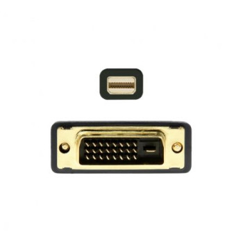 Cable Conversor Mini DisplayPort Aisens A125-0363/ Mini DisplayPort Macho - DVI Macho/ 2m/ Negro Cable Conversor Mini DisplayPort Aisens A125-0363/ Mini DisplayPort Macho - DVI Macho/ 2m/ Negro