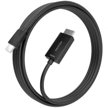 Cable Conversor Aisens A125-0889/ Mini DisplayPort Macho - HDMI Macho/ 3m/ Negro Cable Conversor Aisens A125-0889/ Mini DisplayPort Macho - HDMI Macho/ 3m/ Negro