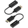 Cable Conversor Aisens A125-0905/ DisplayPort Macho - HDMI Hembra/ 15cm/ Negro Cable Conversor Aisens A125-0905/ DisplayPort Macho - HDMI Hembra/ 15cm/ Negro