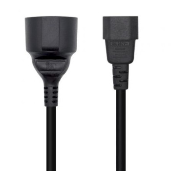 Adaptador Alimentación Aisens A132-0467/ C14 Macho - CEE7 Hembra/ 25cm/ Negro Adaptador Alimentación Aisens A132-0467/ C14 Macho - CEE7 Hembra/ 25cm/ Negro