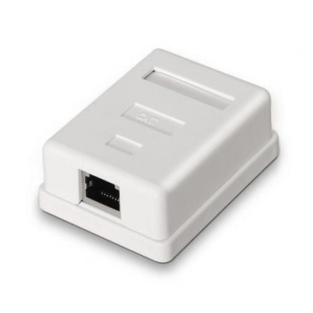 Roseta de Superficie Aisens A139-0303/ Cat.6/ 1 Toma Roseta de Superficie Aisens A139-0303/ Cat.6/ 1 Toma