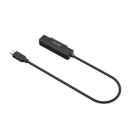 Adaptador para Discos Duros 2.5' Aisens ASE-25C04B/ USB Tipo-C 3.1 Macho - SATA Adaptador para Discos Duros 2.5' Aisens ASE-25C04B/ USB Tipo-C 3.1 Macho - SATA
