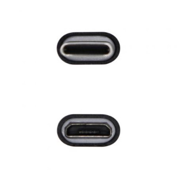 Adaptador USB 2.0 Tipo-C Aisens A108-0414/ USB Tipo-C Macho - Micro USB Hembra Adaptador USB 2.0 Tipo-C Aisens A108-0414/ USB Tipo-C Macho - Micro USB Hembra