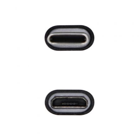 Adaptador USB 2.0 Tipo-C Aisens A108-0414/ USB Tipo-C Macho - Micro USB Hembra Adaptador USB 2.0 Tipo-C Aisens A108-0414/ USB Tipo-C Macho - Micro USB Hembra
