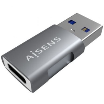 Adaptador USB 3.2 GEN2 Aisens A108-0655/ USB Tipo-C Hembra - USB Macho Adaptador USB 3.2 GEN2 Aisens A108-0655/ USB Tipo-C Hembra - USB Macho