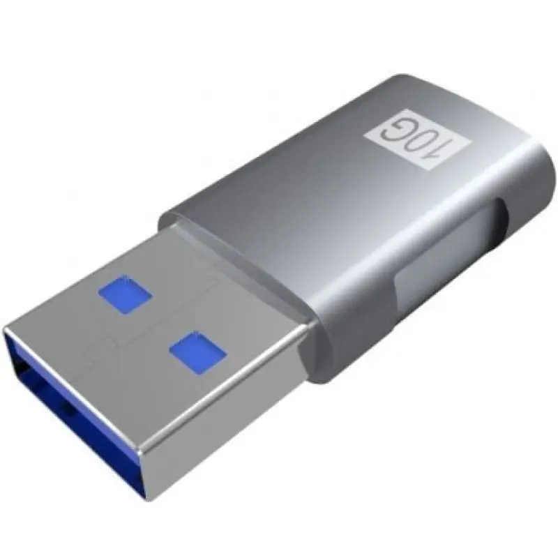 Adaptador USB 3.2 GEN2 Aisens A108-0655/ USB Tipo-C Hembra - USB Macho Adaptador USB 3.2 GEN2 Aisens A108-0655/ USB Tipo-C Hembra - USB Macho