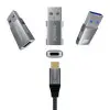 Adaptador USB 3.2 GEN2 Aisens A108-0655/ USB Tipo-C Hembra - USB Macho