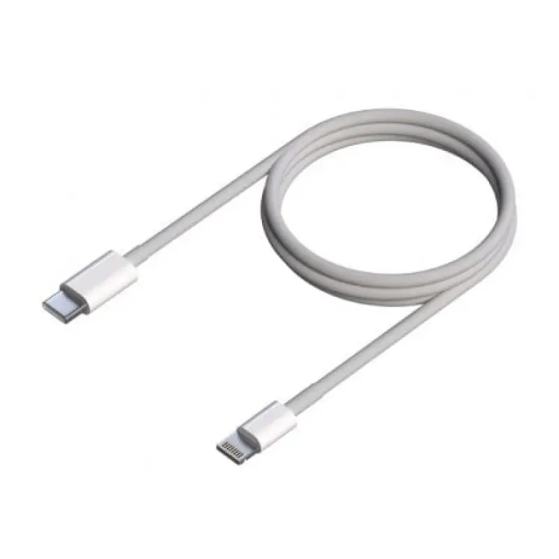 Cable USB 2.0 Tipo-C Lightning Aisens A102-0543/ USB Tipo-C Macho - Lightning Macho/ Hasta 2.5W/ 60Mbps/ 50cm/ Blanco Cable USB 2.0 Tipo-C Lightning Aisens A102-0543/ USB Tipo-C Macho - Lightning Macho/ Hasta 2.5W/ 60Mbps/ 50cm/ Blanco