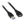 Cable Alargador USB 3.0 Aisens A105-0042/ USB Macho - USB Hembra/ Hasta 9W/ 625Mbps/ 2m/ Negro Cable Alargador USB 3.0 Aisens A105-0042/ USB Macho - USB Hembra/ Hasta 9W/ 625Mbps/ 2m/ Negro