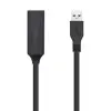 Cable Alargador USB 3.0 con Amplificador Aisens A105-0409/ USB Macho - USB Hembra/ Hasta 9W/ 625Mbps/ 15m/ Negro Cable Alargador USB 3.0 con Amplificador Aisens A105-0409/ USB Macho - USB Hembra/ Hasta 9W/ 625Mbps/ 15m/ Negro