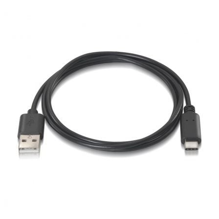 Cable USB 2.0 Tipo-C Aisens A107-0052/ USB Tipo-C Macho - USB Macho/ Hasta 9W/ 625Mbps/ 2m/ Negro Cable USB 2.0 Tipo-C Aisens A107-0052/ USB Tipo-C Macho - USB Macho/ Hasta 9W/ 625Mbps/ 2m/ Negro