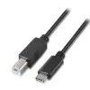 Cable USB 2.0 Impresora Aisens A107-0053/ USB Tipo-C Macho - USB Tipo-B Macho/ Hasta 9W/ 625Mbps/ 1m/ Negro Cable USB 2.0 Impresora Aisens A107-0053/ USB Tipo-C Macho - USB Tipo-B Macho/ Hasta 9W/ 625Mbps/ 1m/ Negro