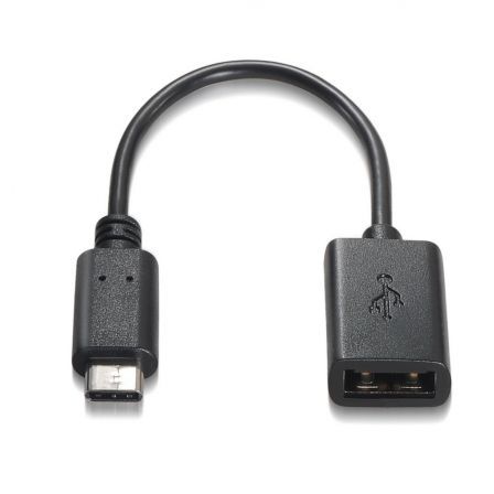 Cable USB 2.0 Aisens A107-0059/ USB Tipo-C Macho - USB Hembra/ Hasta 9W/ 625Mbps/ 15cm/ Negro Cable USB 2.0 Aisens A107-0059/ USB Tipo-C Macho - USB Hembra/ Hasta 9W/ 625Mbps/ 15cm/ Negro