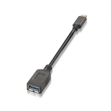 Cable USB 3.1 Tipo-C Aisens A107-0062/ USB Tipo-C Macho - USB Hembra/ Hasta 27W/ 625Mbps/ 15cm/ Negro Cable USB 3.1 Tipo-C Aisens A107-0062/ USB Tipo-C Macho - USB Hembra/ Hasta 27W/ 625Mbps/ 15cm/ Negro